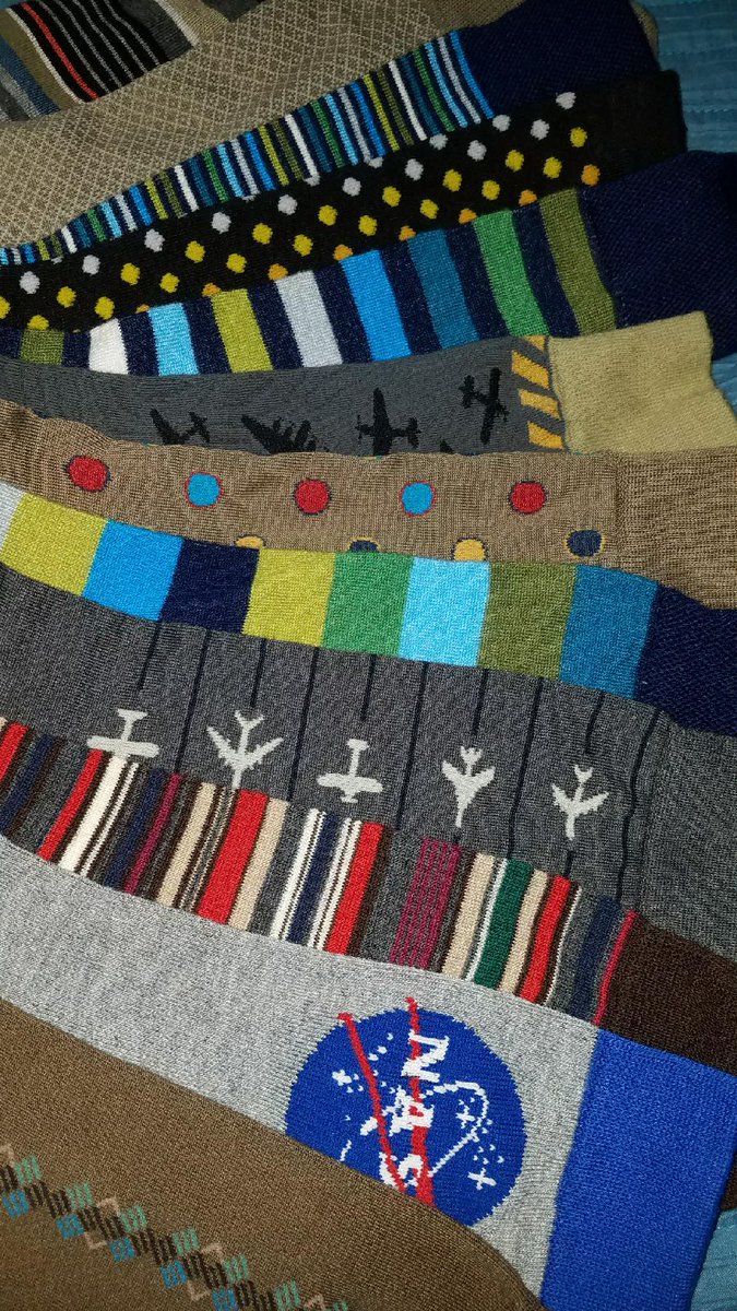 Now I have to make choices about socks.  SOCKS!  My options before/after.
#RetiredMilitary #VeteranProblems