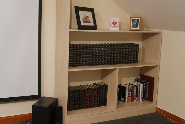 ContiatHome's tweet photo. Check out this #Contiboard Challenge! A 'Man Cave' making great use of space in the #attic! Via @thisdayilove #DIY #homecinema https://t.co/TT99OTRfEq