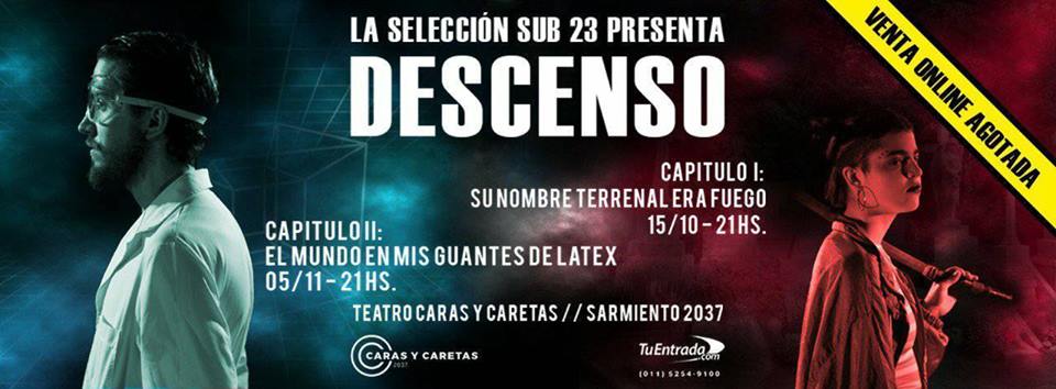 CC2037's tweet photo. El elenco teatral multiartístico @SeleccionSub23_ presenta Descenso | Capítulo 1: Su nombre terrenal era fuego. 
Dom 15, 21hs https://t.co/0UZAZF8qSN