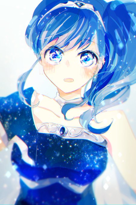 「青ドレス 青髪」のTwitter画像/イラスト(古い順)
