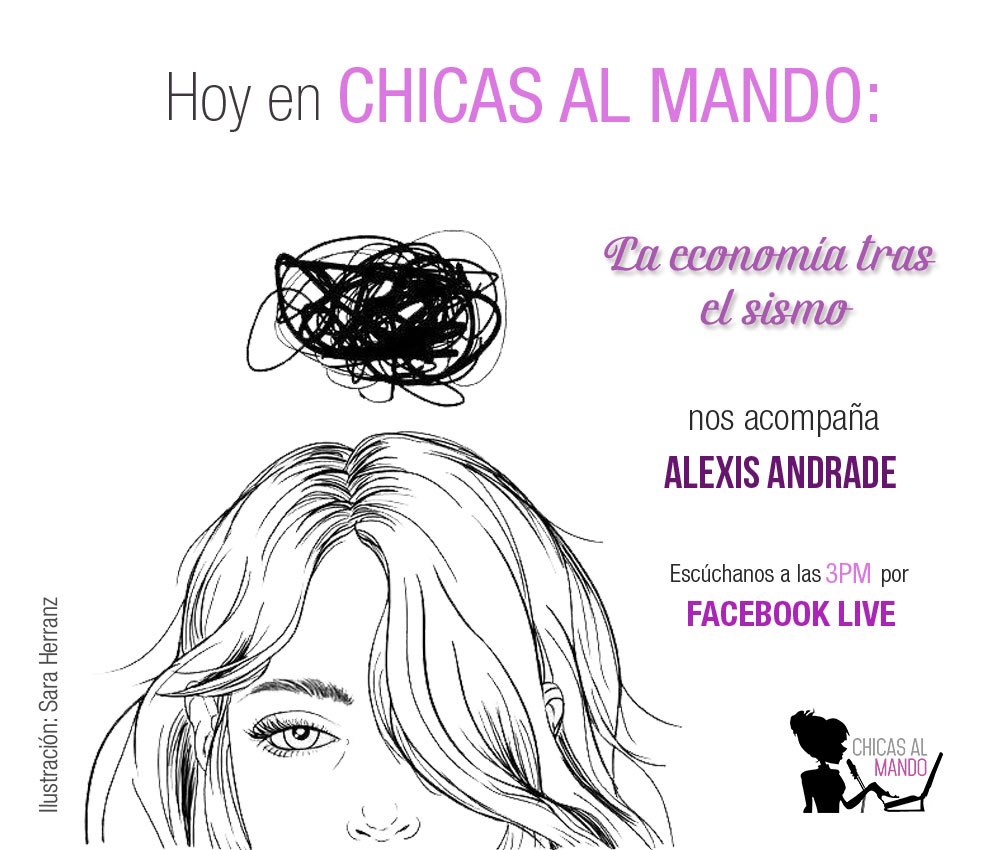 No se olviden de vernos hoy en punto de las 3 por Facebook Live.