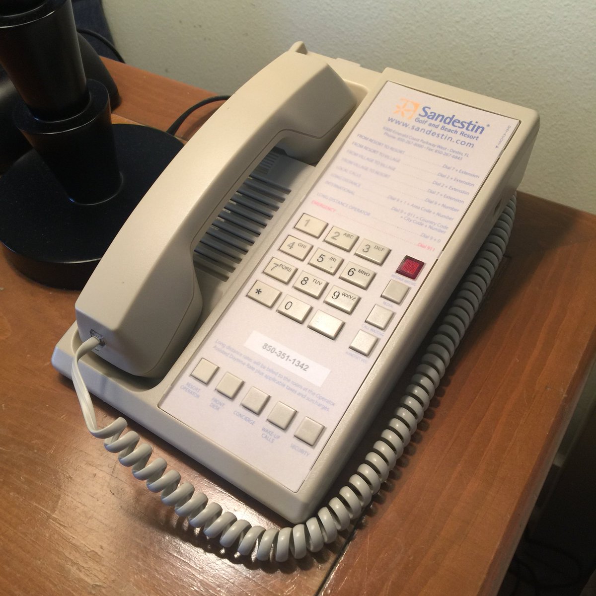 BryanTaylor01's tweet photo. Despite all today’s technological advancements, one thing appears to remain constant... the “hotel phone.” #OneNWFL #NWFLForward https://t.co/fTIJUtCSHv