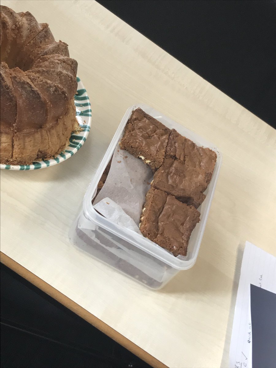 Bold and strong flavours put in by Anna. Cheeky surprise in having 2 cakes on one day. Only improvement would be to add a few ‘herbs’ 
7/10