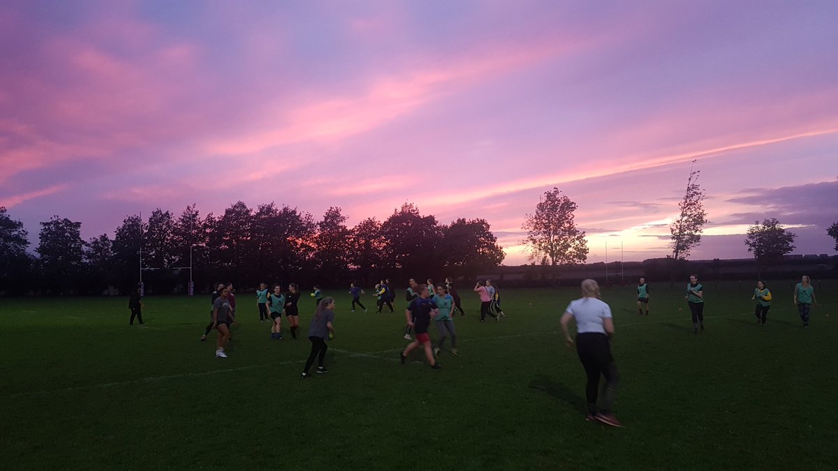 What an evening last night for our 2nd session of the season with <a href="/arucambsrugby/">Anglia Ruskin Rugby</a> ladies. Great turnout too! #rugby #women #sport #cambridge