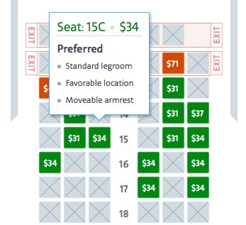 Eugene Wei on X: &ldquo;Moveable armrest? Standard legroom? American 
