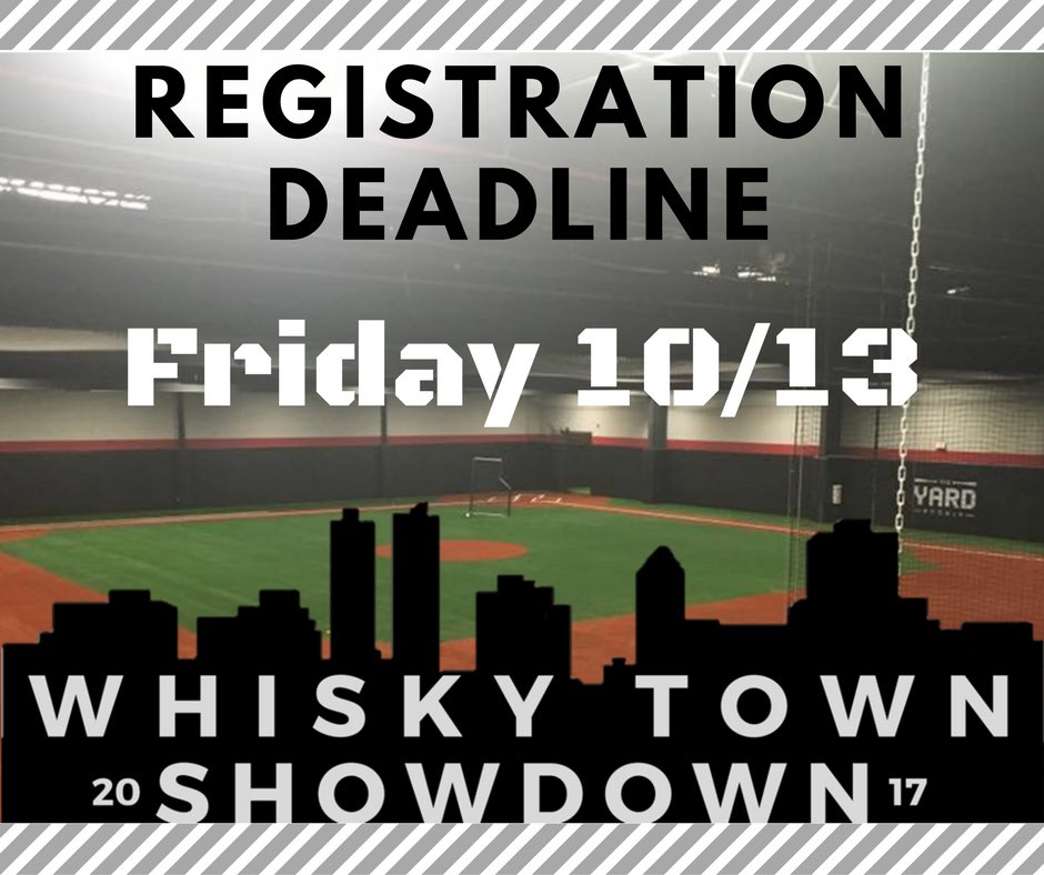 WTShowdown's tweet photo. #WhiskyTownShowdown registration deadline - get signed up: https://t.co/dLwUYalSAt https://t.co/XEesiuCxip