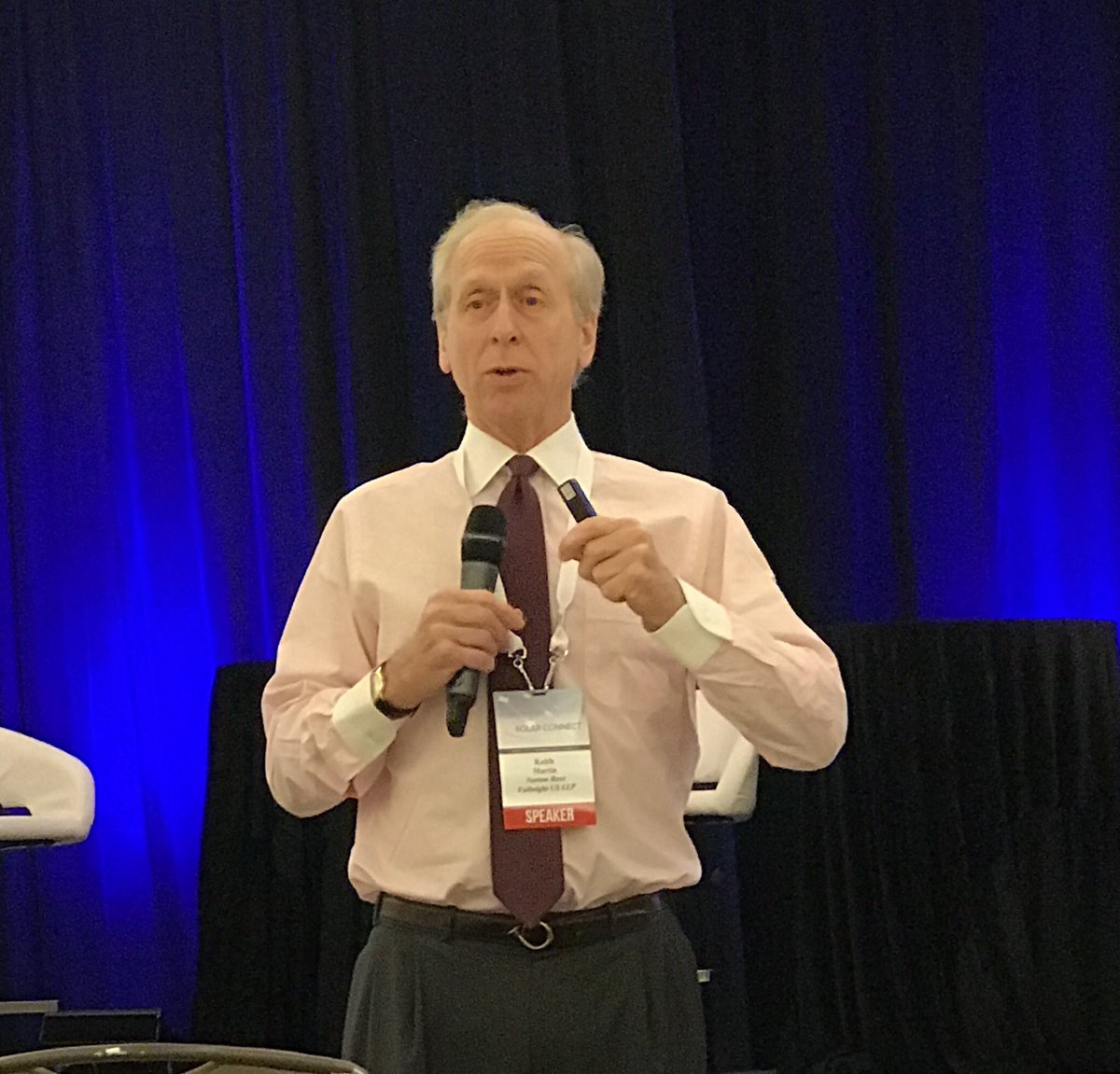 Infocast_Inc's tweet photo. “Increasing DROs in tax equity deals may bring back front leverage.” -Keith Martin of @NLawGlobal at #SolarConnect @infocast_events https://t.co/8ItKgUaKWX