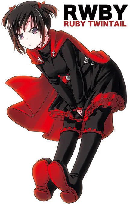 ピュラのポニーテル描いたら
ルビーのツインテール描きたくなったw
#RWBY 