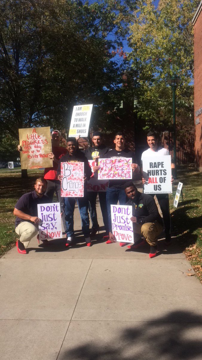 Your Brockport Doggies walking to raise awareness of Sexual Violence and Domestic abuse #walkamile17