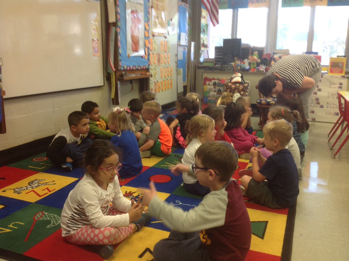 Our kindergarten is sharing their ideas for writers workshop! Learning routines! #Mineolaproud