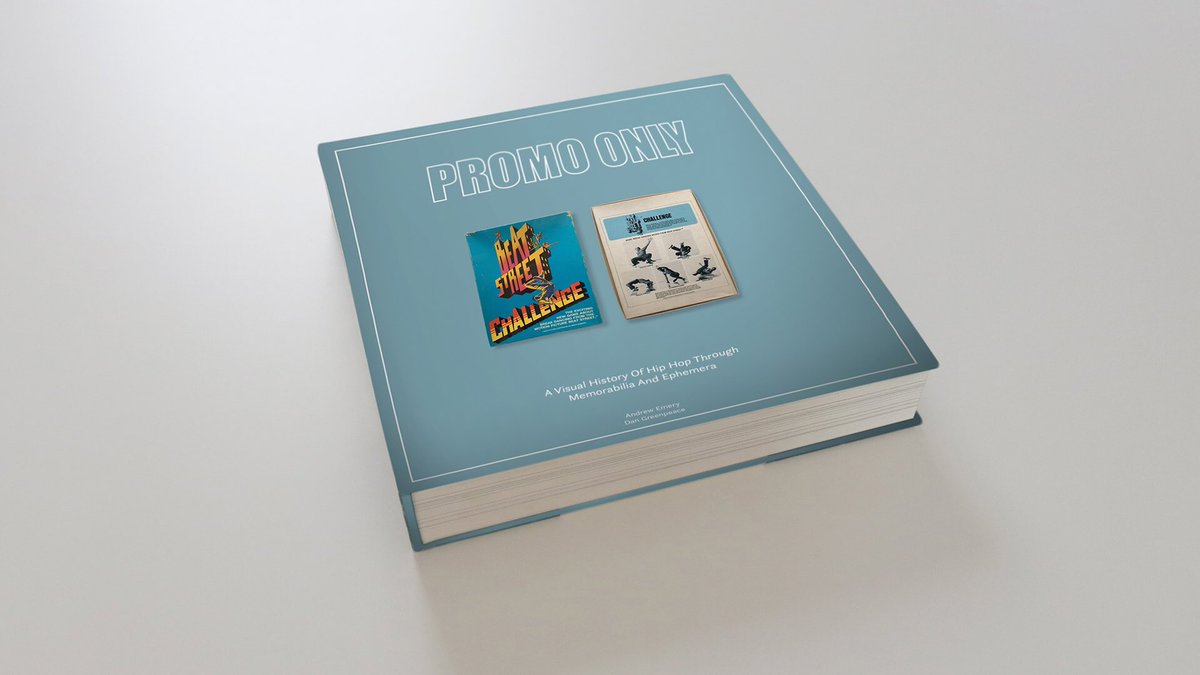 A book about hip hop merchandise? Sign me up!! unbound.com/books/promo-on… Some great pledge offers available on this too 👊🏾 #rap #rapfan 🎤