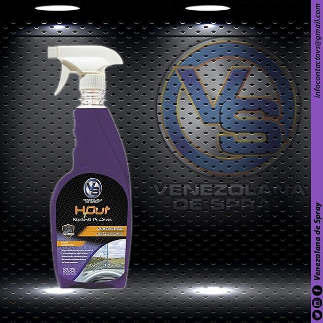 Spray_vs's tweet photo. ¿Conoces nuestro H2out?
Es un producto que fabricamos pensando en tu seguridad, un repelente de lluvia para tus vidrios.
#UsaVs https://t.co/5ohiuE8ecD