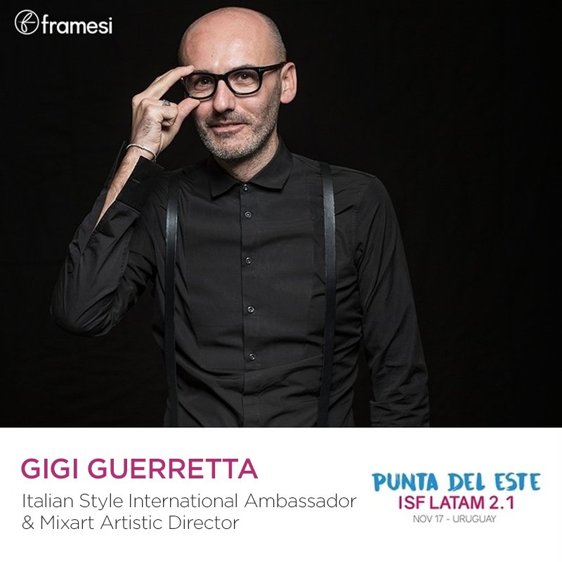 FramesiItaly's tweet image. A novembre @FramesiLatam dà appuntamento in #Uruguay per partecipare ai seminari Italian Style diretti da Gigi Guerretta ed Ezequiel Perata.