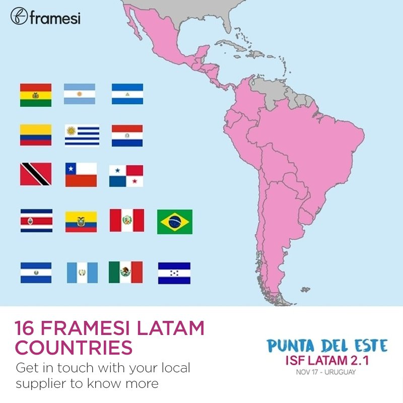 FramesiItaly's tweet image. A novembre @FramesiLatam dà appuntamento in #Uruguay per partecipare ai seminari Italian Style diretti da Gigi Guerretta ed Ezequiel Perata.