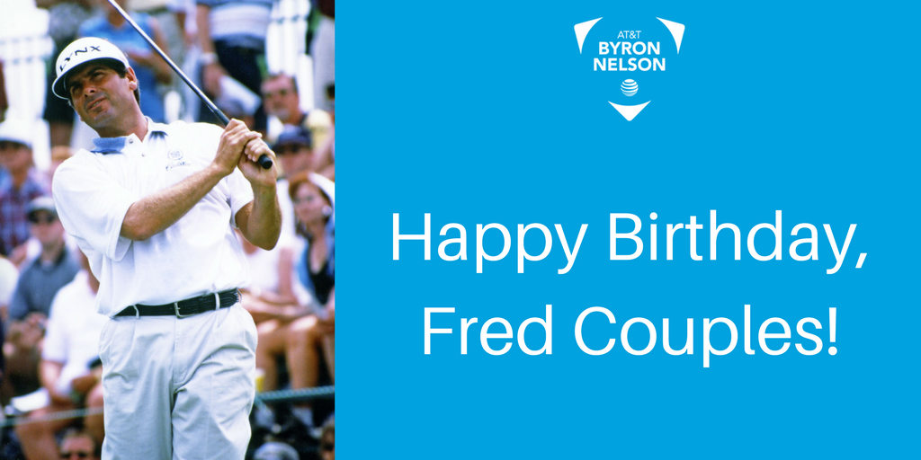 Happy birthday Fred Couples, our 1987 champion. 