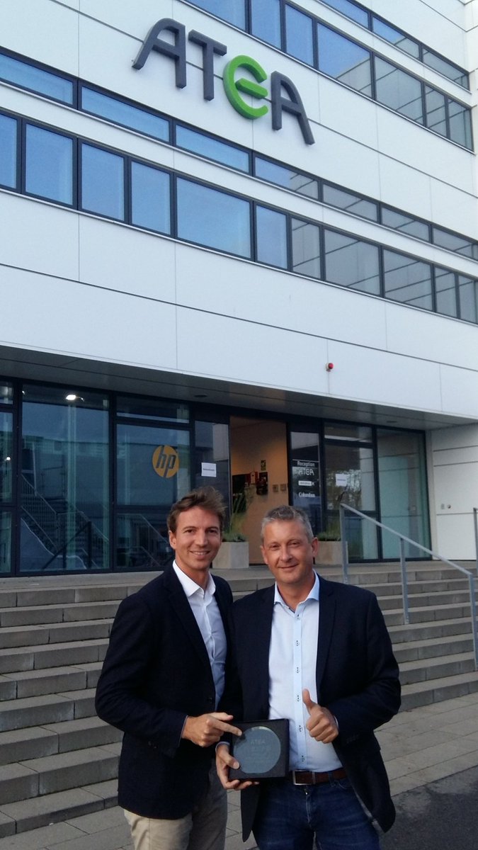 .@sesimagotag awarded as "Digital World Champion" by <a href="/AteaDanmark/">Atea Danmark</a>! Thanks!