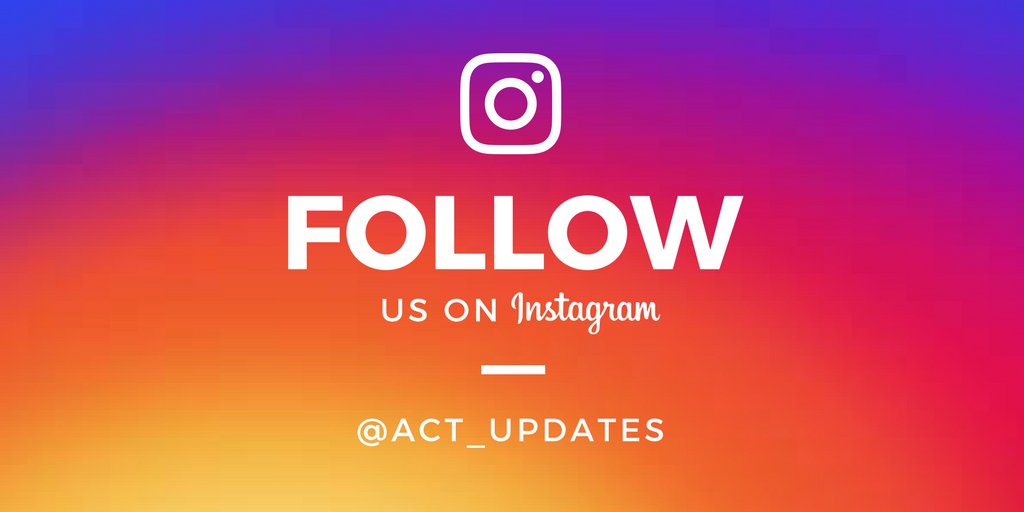 ACT on Twitter: "Did you know #ACT is on Instagram? Follow ... - 1024 x 512 jpeg 39kB