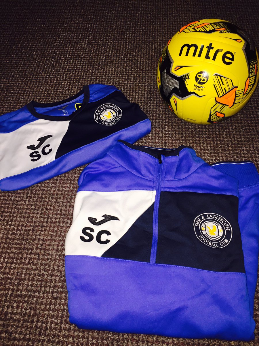 TS3SPORTS's tweet photo. New Yarm&amp;Eaglescliffe Crew II Tracksuit top and T-shirt #newkit #TeamTS3 https://t.co/jOntGUzTZx