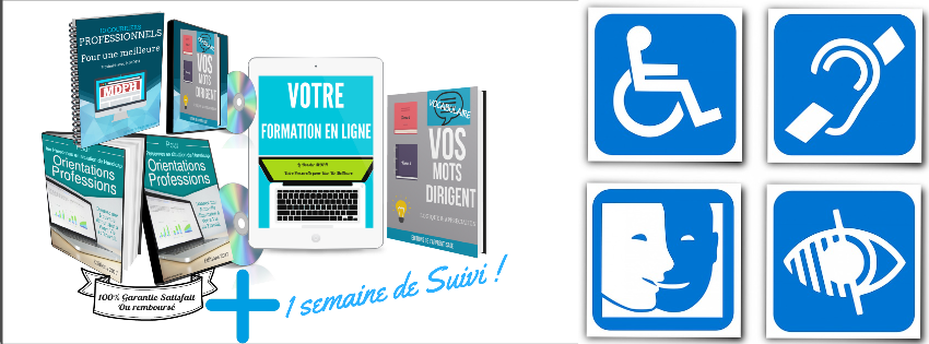 HandiActions's tweet image. ✓ Regardez la Vidéo bit.ly/2x2xMco
☛ Comment construire votre Dossier MDPH -ou celui de votre enfant- et dynamiser votre vie