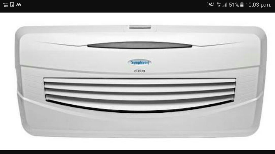 wall mounted cooler symphony