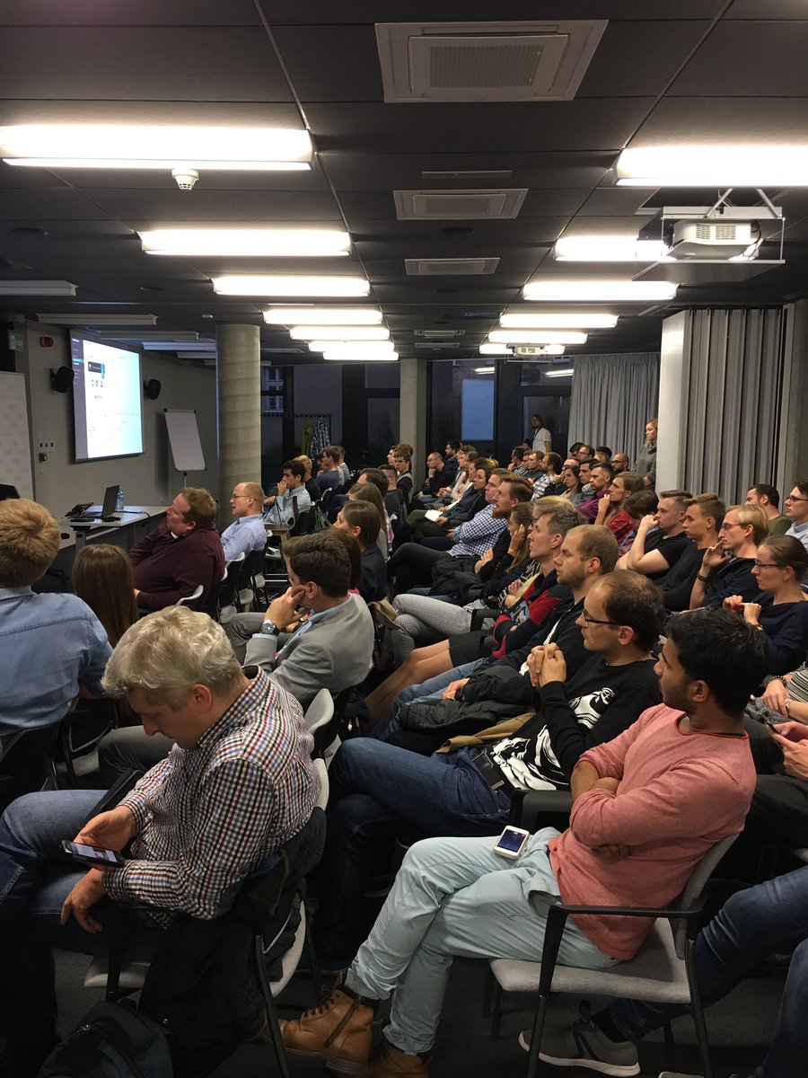 Hive61's tweet photo. And we have a full house again at #Hive61! ๐๐๐ #FinTech https://t.co/kw4HoBl04N