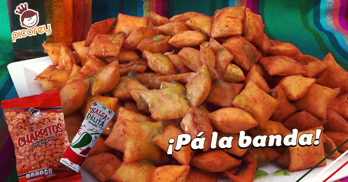 Botanas_Picorey's tweet photo. Ponle la #SalsAdelita que viene GRATIS en los Charritos de 300g. 😍🤤🇲🇽

#Charritos #Picorey https://t.co/MUOedyHiHd