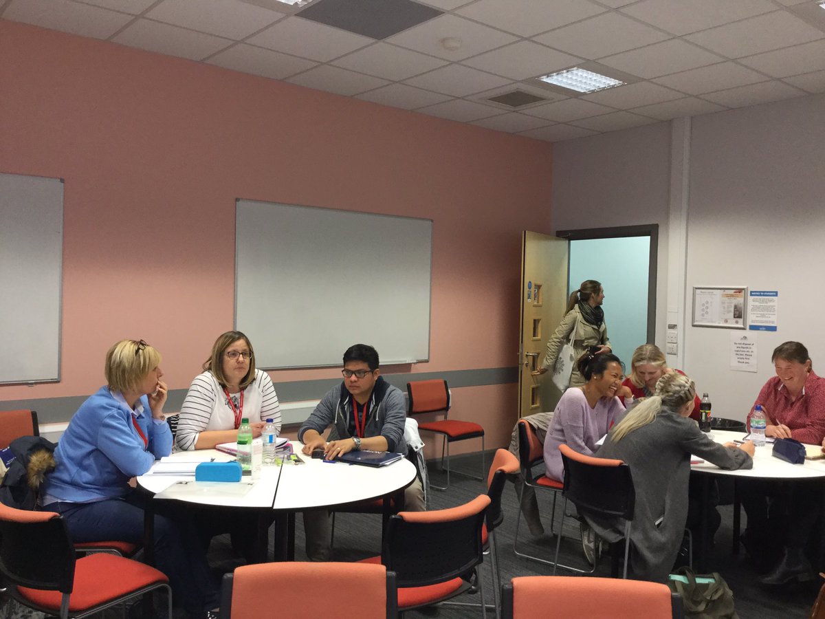 LanghoLynne10's tweet photo. An amazing day with @UCLanHealth MSC Ad. Prac. 1st years enthusiasm and energy on display exciting improvement activity on the way #NU4138 https://t.co/brGlpZINGi