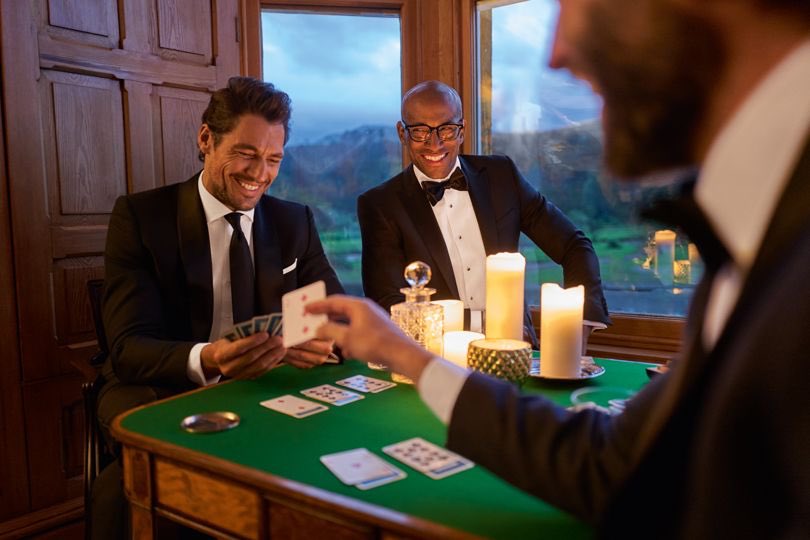 David Gandy suits up for <a href="/marksandspencer/">M&S</a> || via <a href="/BritishGQ/">British GQ</a> || gq-magazine.co.uk/gallery/david-…
