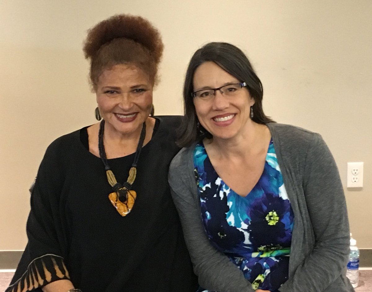 Mswendywebster's tweet photo. An honor to listen and learn from the research and wisdom of @LisaDelpit at #redesign4future with @WMEP6069 https://t.co/X0l8xPrZoE