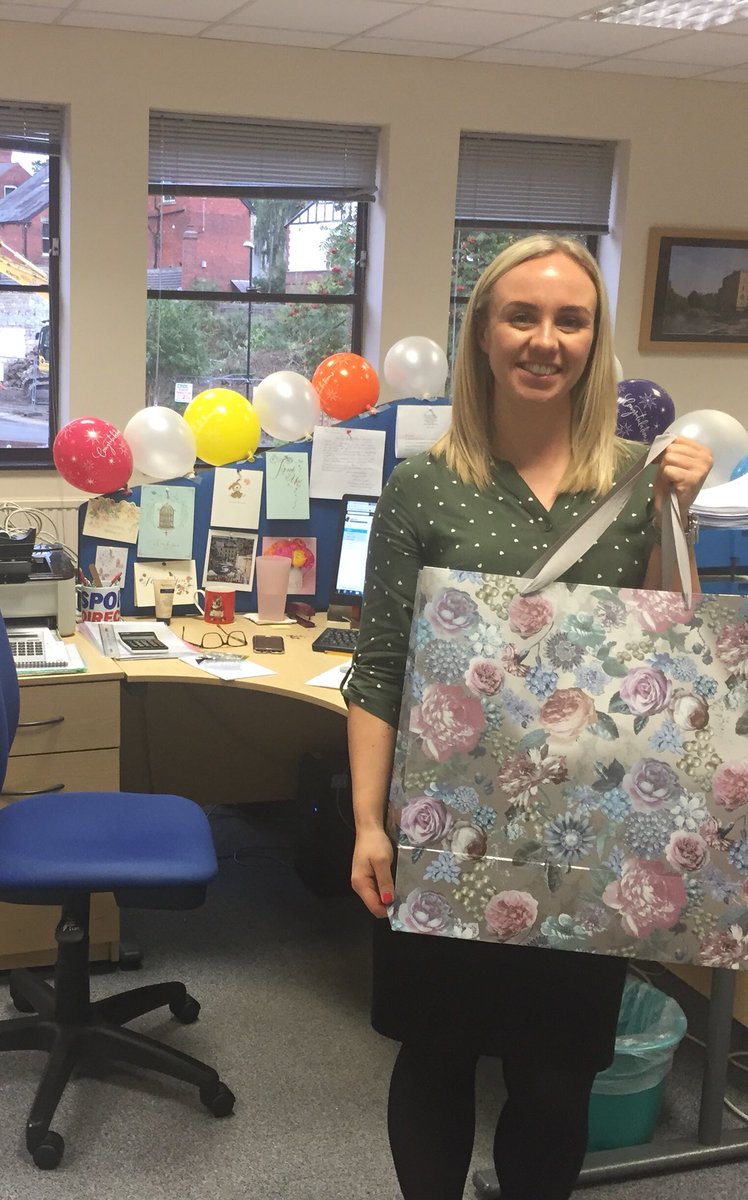 Our very own Samantha Walker has left the building!! will return as Samantha Harris. Wishing her a great day for her wedding on Friday 👰🏼