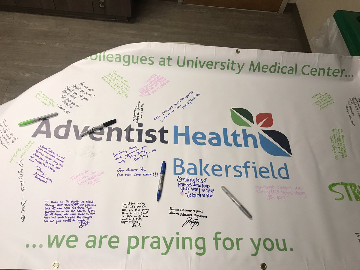 Feven Kay On Twitter Adventist Health Bakersfield Staff Signs