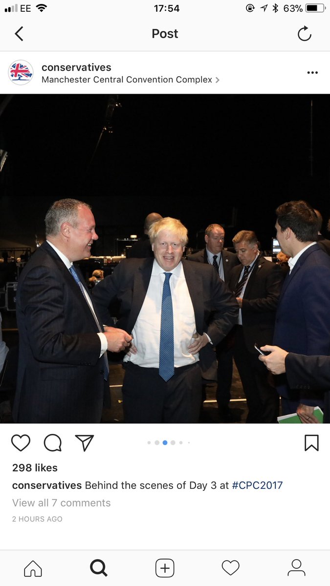 scottygb's tweet image. Oh god the ‘behind-the-scenes’ photos on the official Conservative Party Instagram account are the worst yet