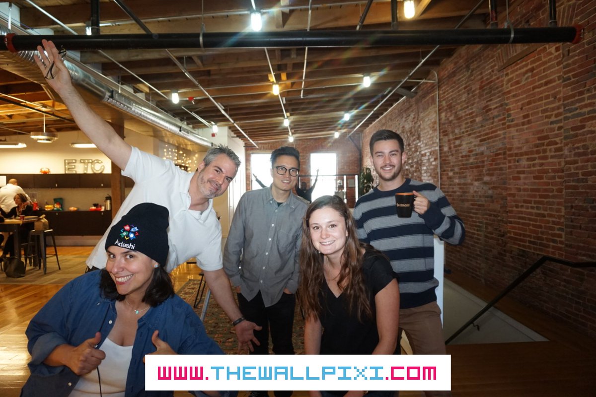 adashisystems's tweet photo. Check out some members of the Adashi team celebrating Baltimore Innovation Week #BIW17 #getpixilated at the @etcbaltimore #innovation https://t.co/llOLzMFpao