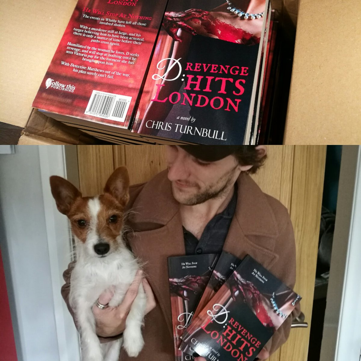 ChrisTurnbull20's tweet photo. Books arrived ready for #Darker2017 on Saturday :-)
#WhitbysDarkest #Book2 #NewRelease https://t.co/EsuRYSTef6