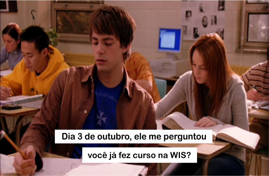wiseducacao's tweet photo. Gente, e essa cena deletada de #MeanGirlsDay ? Bora fazer curso na WIS? https://t.co/6nwvHcsiNf
