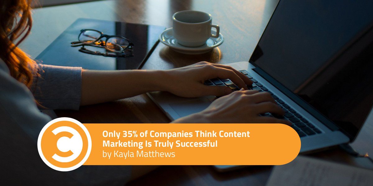35% of respondents ranked their content marketing strategy as very successful compared to their competitors  bit.ly/2xYeg51