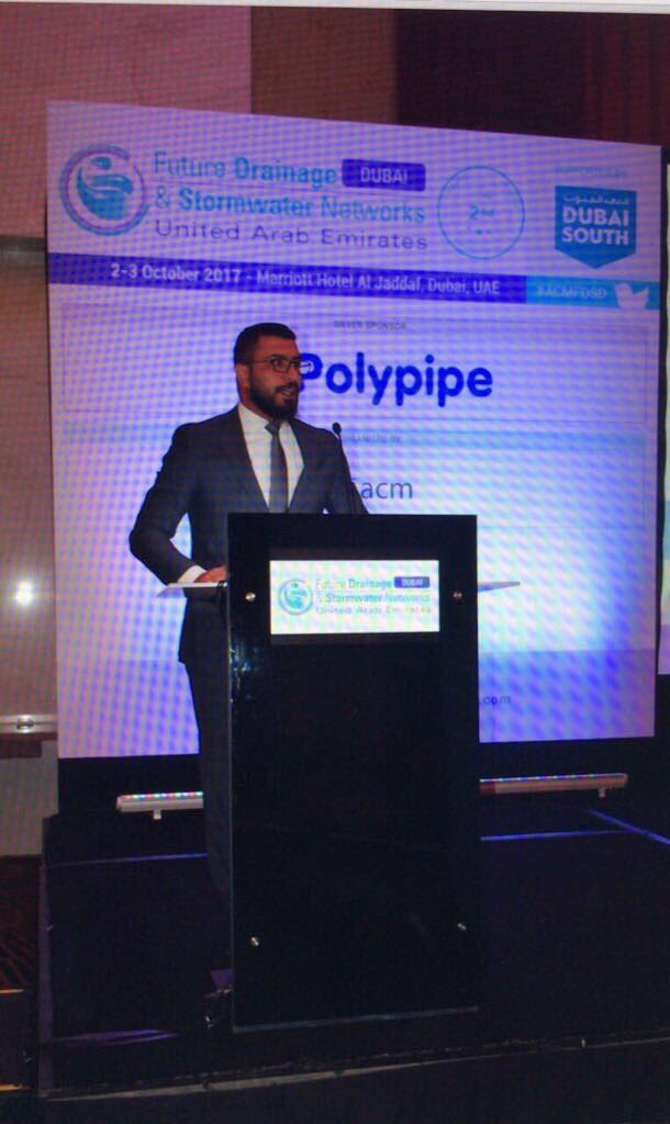 Sameeerdaoud's tweet photo. Had a great day at the 2nd Annual Future Drainage and Stormwater Networks.
I had the Previliage to be the Chairman of the first day and I am sure the second day will be as much exciting.
All the best to ACM for organizing such an excellent conference. https://t.co/IQo93MoReG