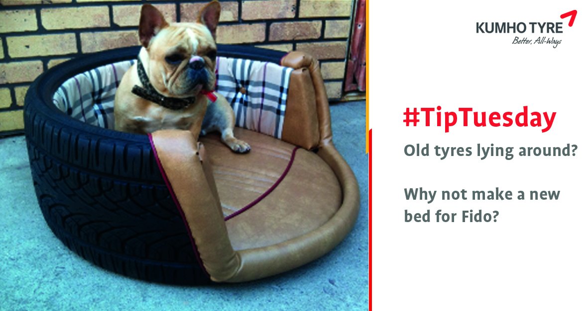 Dog beds made from tyres hot sale