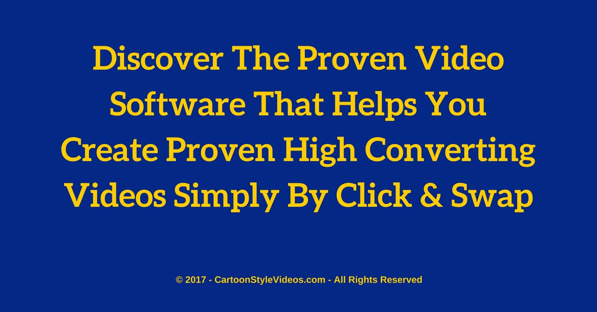 cartoonstyler's tweet photo. Create #Animated, #Whiteboard &amp; Motion #Video Promos,
​​​​​​​Ads &amp; Sales Letters In Minutes! https://t.co/ePYVMpv4Io https://t.co/wE8qonWsdA