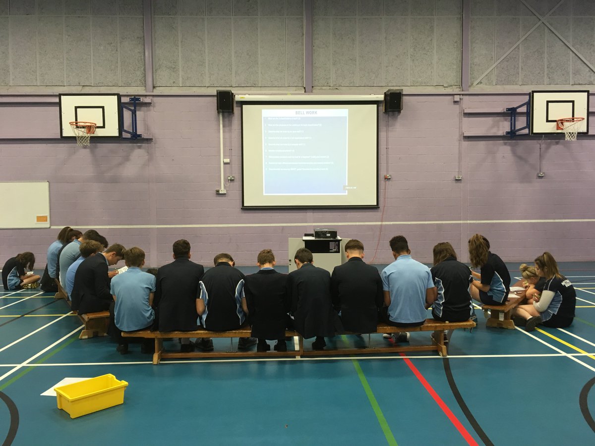 AmeryHillAlton's tweet image. YR 11 GCSE PE learning about types of guidance when learning a new skill... #AmeryPE #GCSE #PracticalTheory