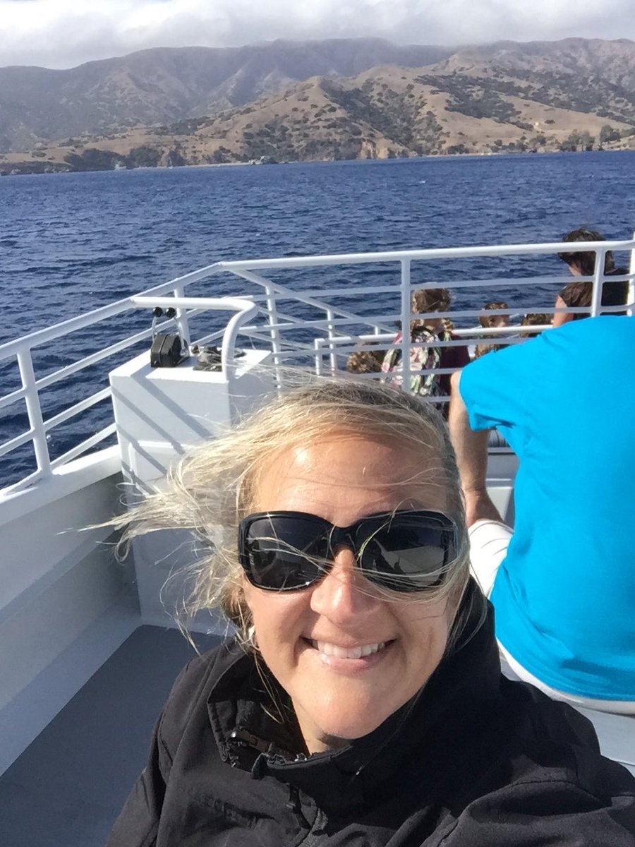 Arriving to Catalina for 6th Grade Camp!!!