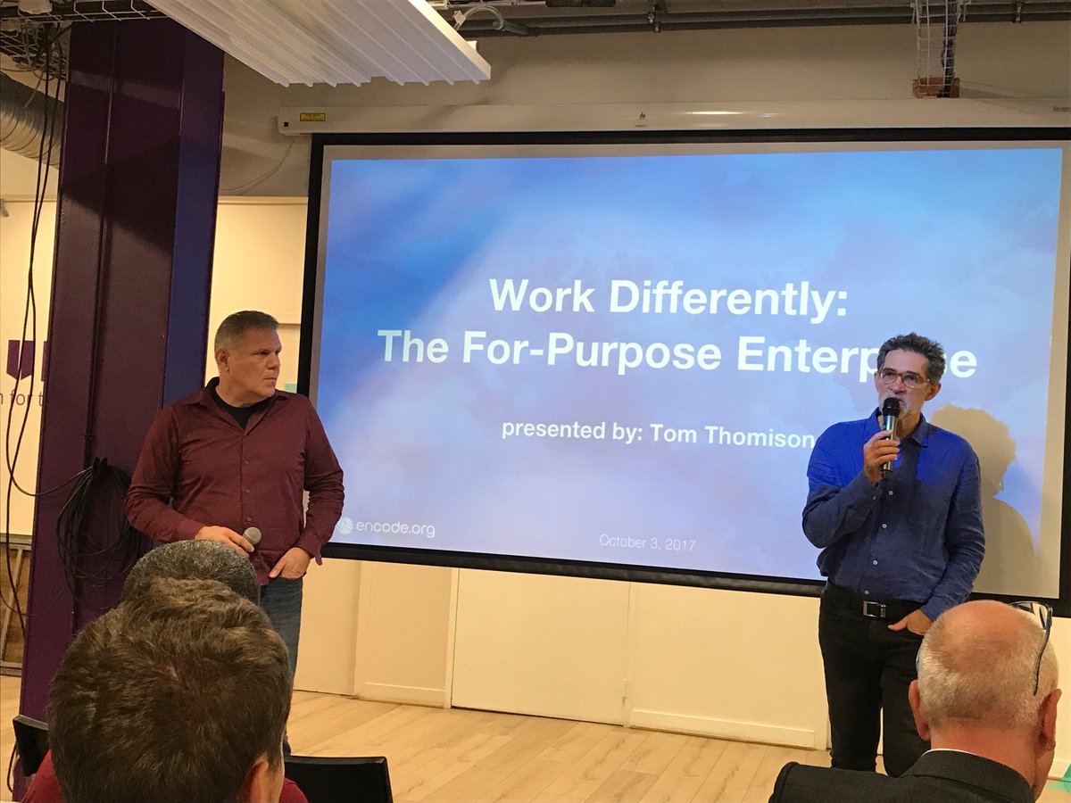 Travailler autrement #holacracy <a href="/TomThomison/">Thomas Thomison</a> <a href="/NUMAparis/">NUMA</a>