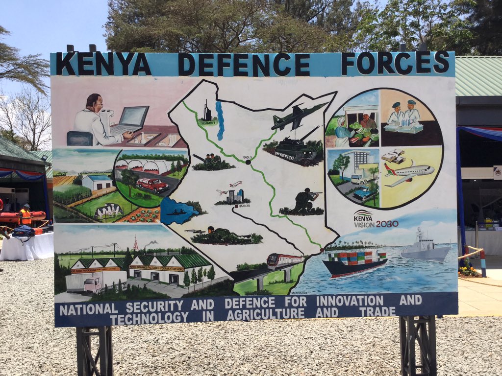 kdfinfo's tweet photo. Welcome to the Kenya Defence Forces stand at @AgriSocietyOfKe Nairobi International Trade Fair 2017. #TukutaneShow #UlinziDaima #ThisIsKDF https://t.co/xwzng4LG5H