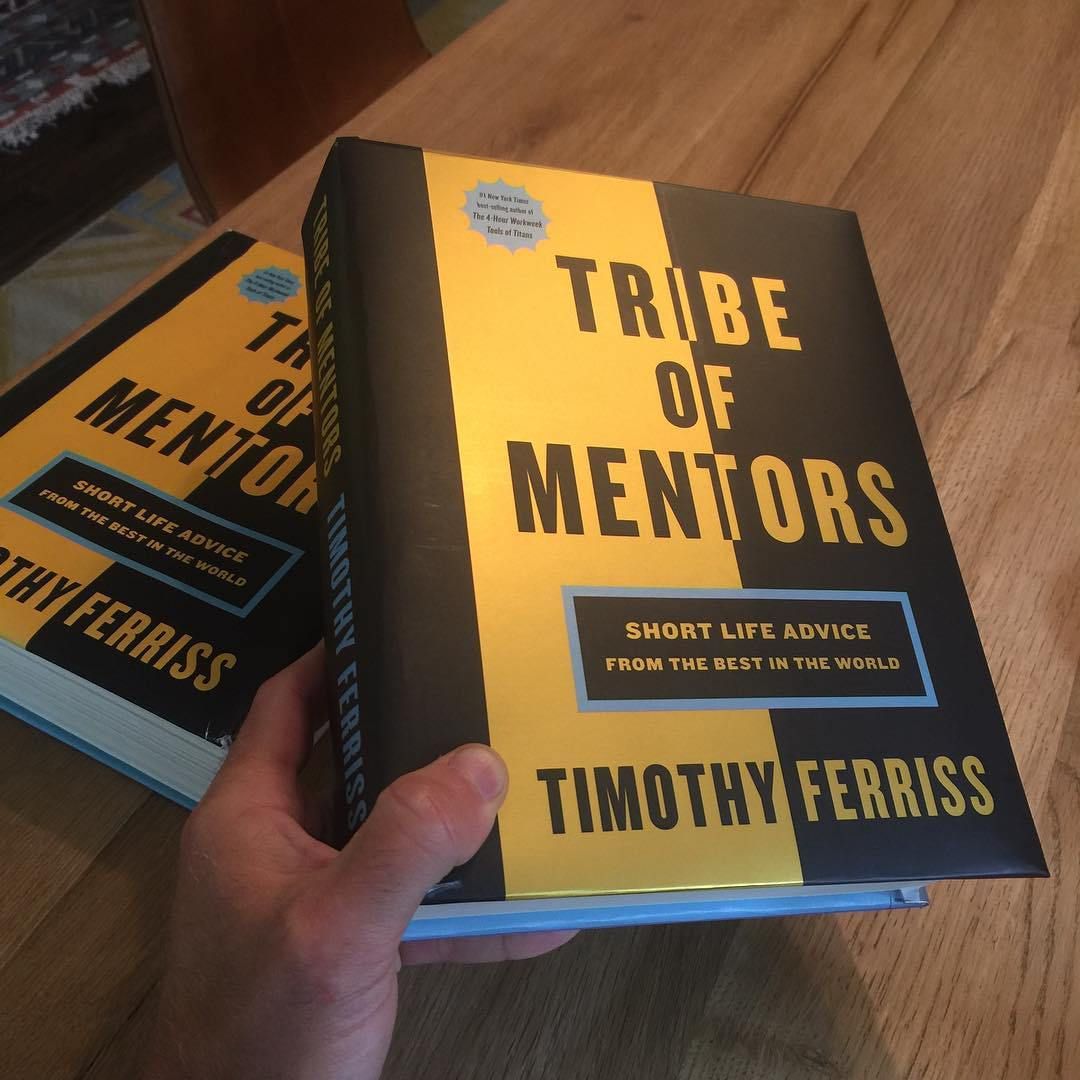 TRIBE OF MENTORS — Sample Chapter and a Taste of Things to Come buff.ly/2kiWOmI