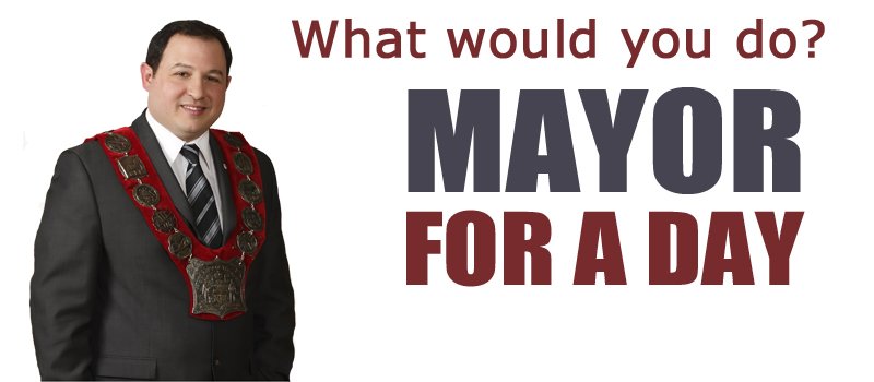 What would YOU do if you were Mayor for a day? Contest ends this Friday!  Details: saultstemarie.ca/mayorforaday https://t.co/mKYCxBNsGE