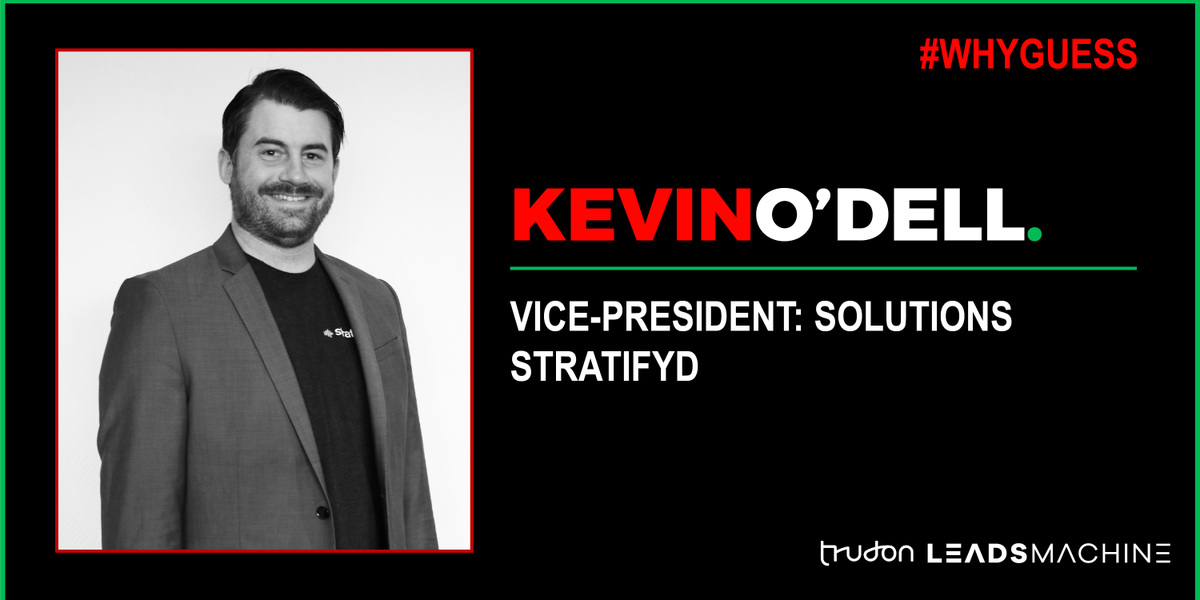 LeadsMachineSA's tweet photo. Kevin O'Dell joins us from @StratifydTweets to showcase the powerful capabilities of the platform #WhyGuess https://t.co/cOjIvEd1KI