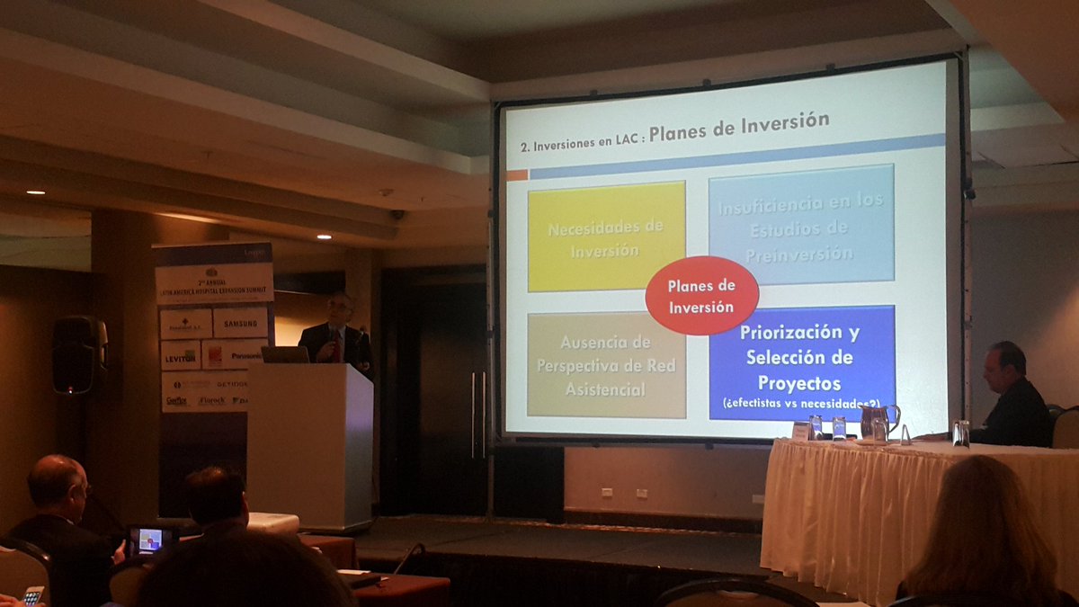 saludpanama's tweet photo. ¿Quién mejor que el BID para compartir acerca de planes de inversió  en #Salud? #HospitalExpansionSummit en #Panamá by @Lnoppen https://t.co/ZUWZZamavx