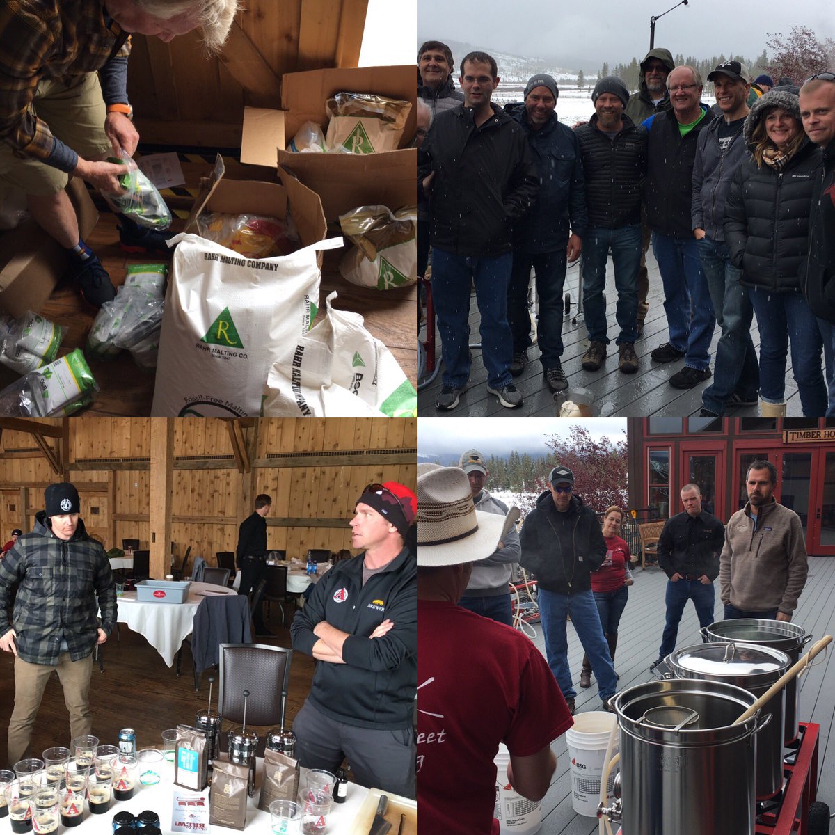 Day 2 of <a href="/CraftBeerBrew/">Craft Beer & Brewing</a> Brewers Retreat is on!