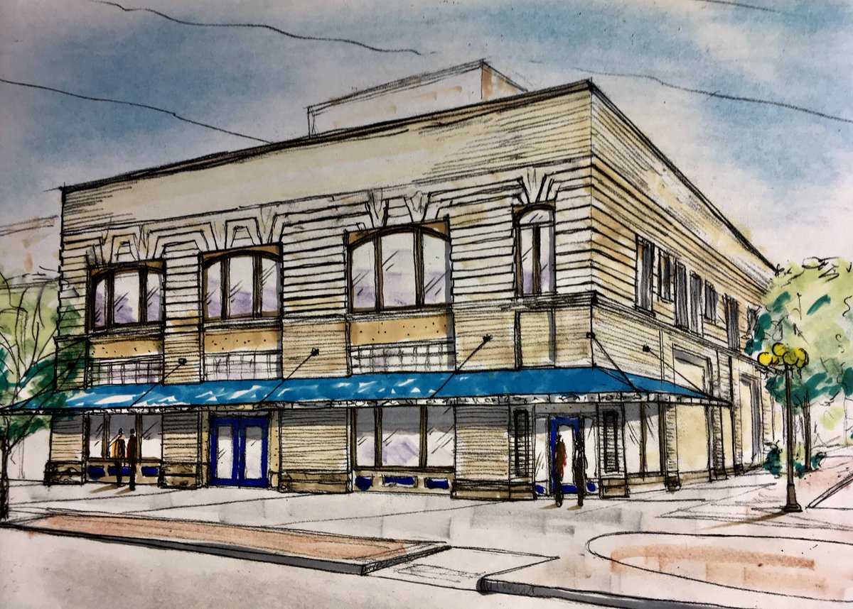 nwsoco's tweet image. Here's the latest rendering of the #MainStreetProject in #Pueblo! Support our efforts to revitalize downtown, here: bit.ly/2hKSyLJ