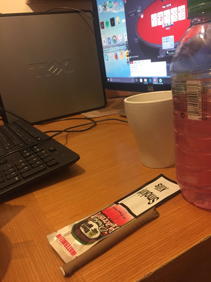 Blunts &amp; poker 🍁🔥💸 #TeamKush #StonerFam #kush #